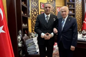 Selahattin Yılmaz Tahliyesinin Ardından MHP Genel Başkanı Devlet Bahçeli’yi Ziyaret Etti