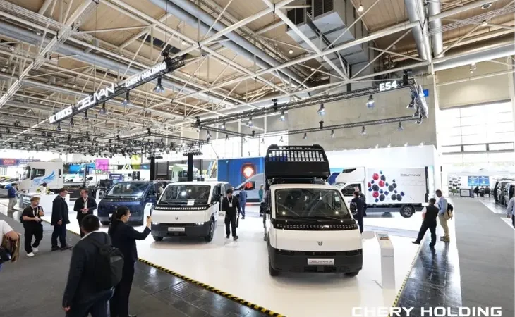 Chery Ticari Araçlar Hannover IAA Fuarında Yeni Enerji Modellerini Tanıttı