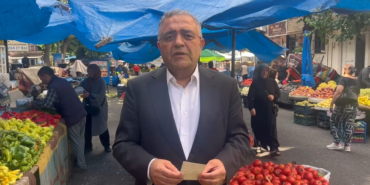Diyarbakır Yenişehir pazarını ziyaret eden Sezgin Tanrıkulu ekonomik verilerle alım gücünü değerlendirdi