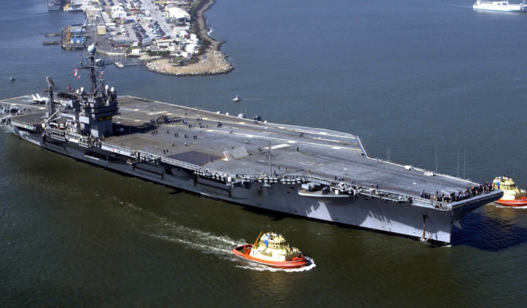 ABD Donanmasının Yeni Uçak Gemisi USS John F. Kennedy Kabul Testlerini Tamamladı