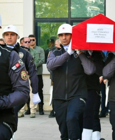 Şehit Polis Ahmet Türkoğlu İçin Ankara İl Emniyet Müdürlüğü’nde Resmi Tören Düzenlendi