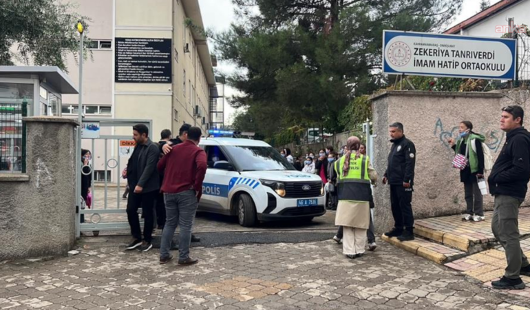 Kahramanmaraş Onikişubat'ta inşaattaki gaz sızıntısı nedeniyle iki okul tahliye edildi