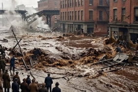 Boston'da Sanayi Tankının İnfilakıyla Yayılan Pekmez Dalgası Kentsel Yıkıma Yol Açtı