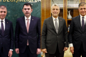 İzmir Büyükşehir Belediye Başkanı Cemil Tugay Ankara'da İki Bakanla Görüştü